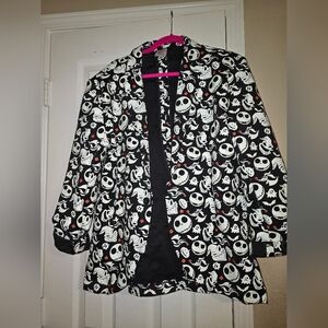 Nightmare Before Christmas Disney Halloween Blazer Glow